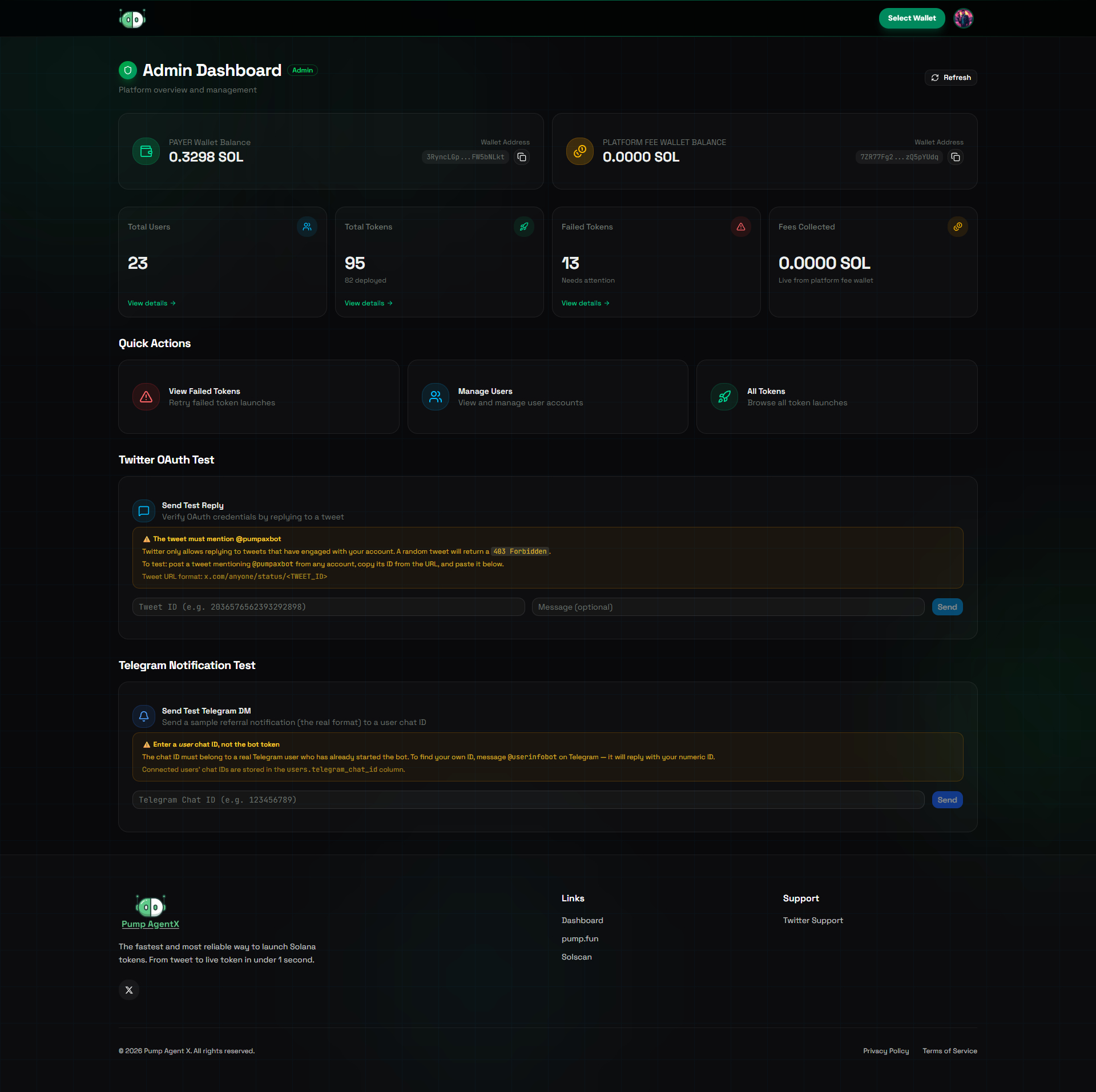 Pumpax Agent screenshot mobile 1